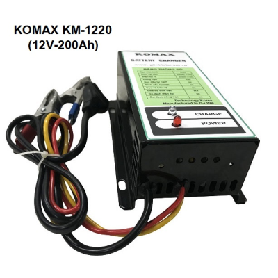 Nạp ắc quy tự động KOMAX 12V-200Ah, KM-1220